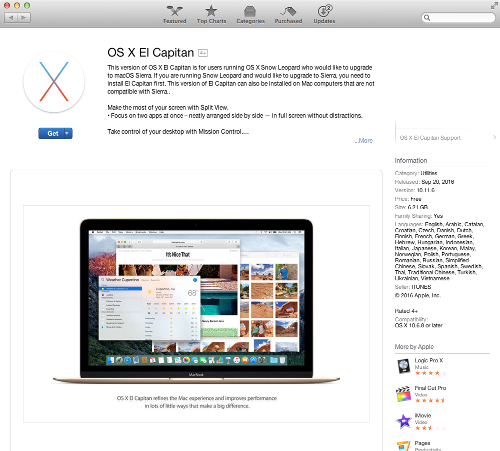 Mac Os 10.11 Download App Store